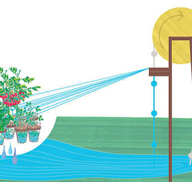 Et Puits S’Écoule de Jonathan Coat s’expose aux Tuileries